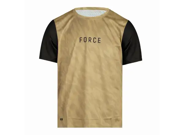 Force MTB Rules Herrentrikot Kurzarm beige