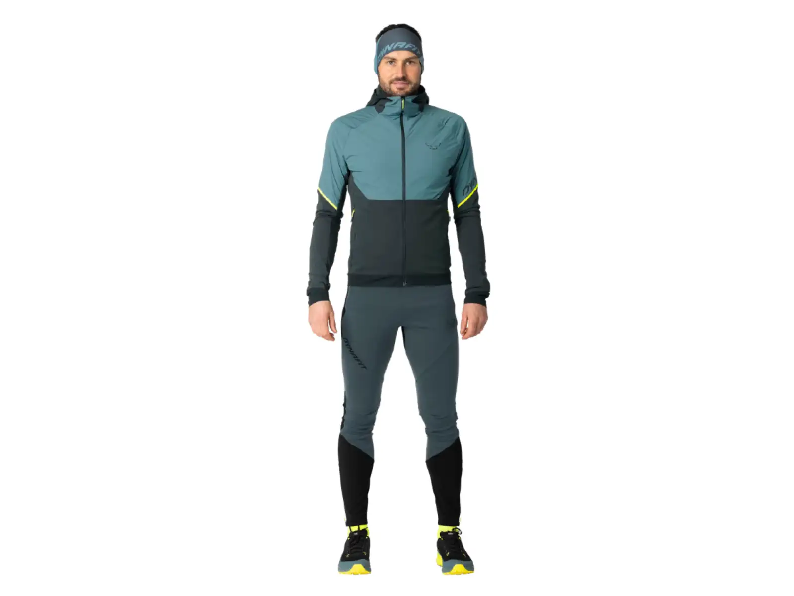Dynafit Alpine Hybrid Herren Laufjacke Smoke Blue