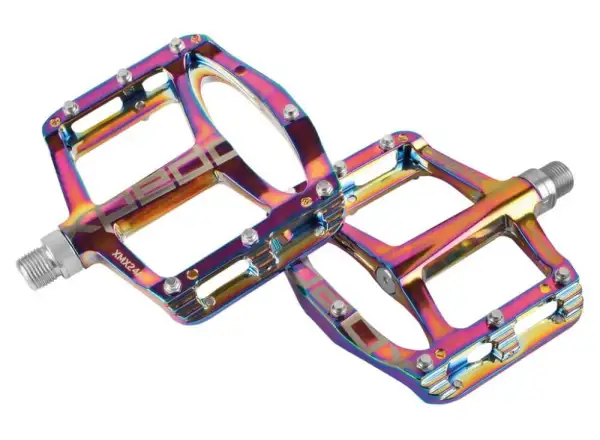 X-pedo Spry+ Plattformpedale oil slick