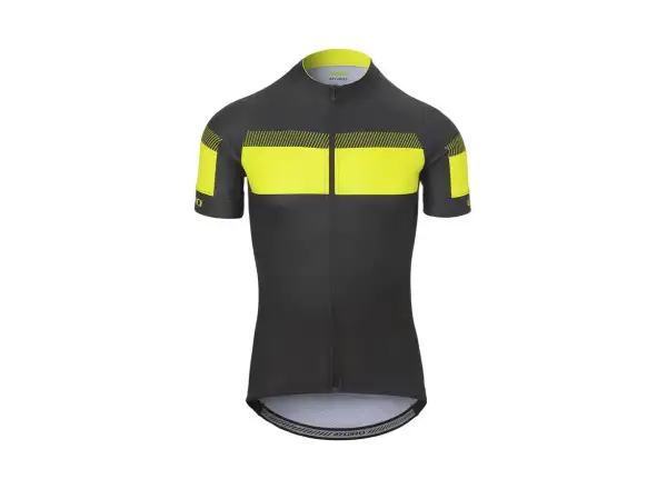 Giro Chrono Sport Herren Kurzarmtrikot schwarz/hi gelb sprint