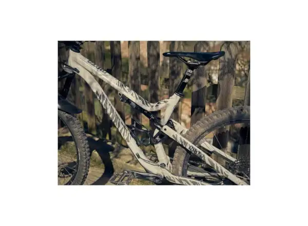 All Mountain Style Rahmen-Schutzaufkleber Full Zebra Grey