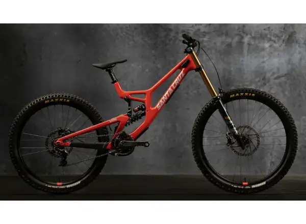 Santa Cruz V10 8 CC MX 24 Downhill-Rahmen Rot Factory Größe L