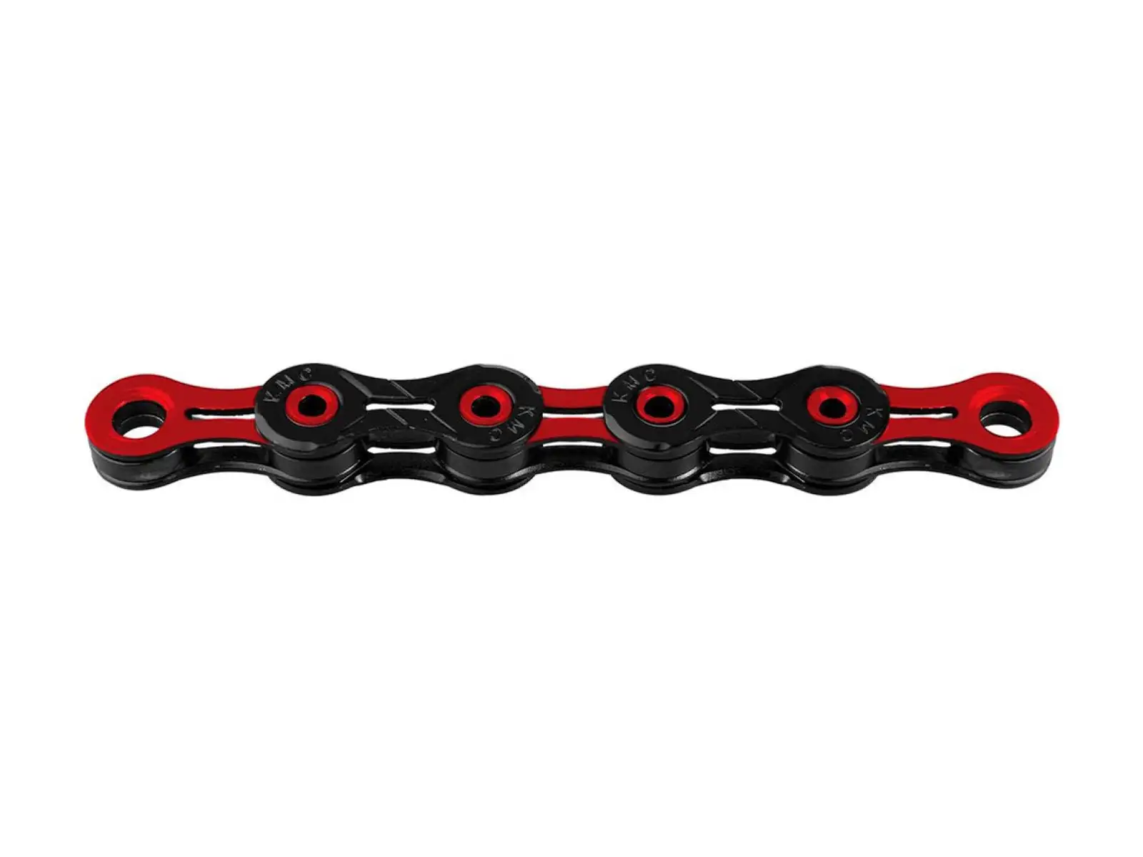 KMC X11 DLC schwarzer / roter Kette 118 Glieder