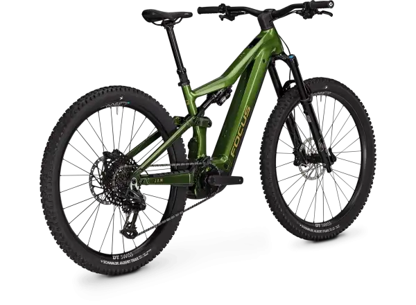 Focus JAM 9 800Wh vollgefedertes E-Bike Sprucegreen / Mossgreen