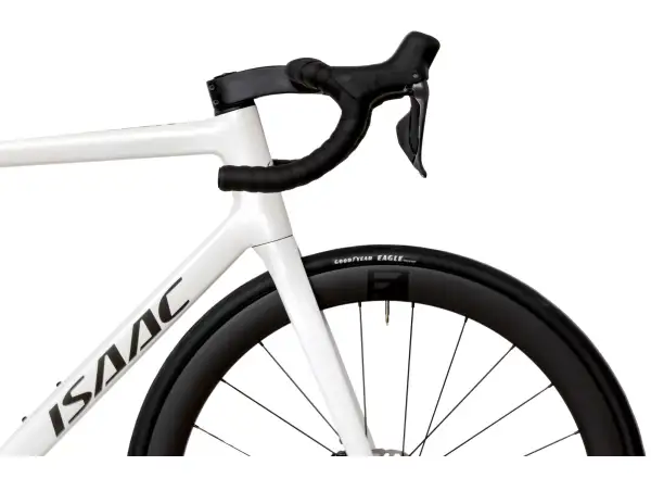 Isaac Boson 105 Straßenfahrrad Mineral White Gr. M/42cm/90mm/172,5