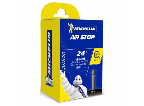 Michelin Air Stop 24x1,30-1,80" MTB Schlauch mit Autoventil 48 mm