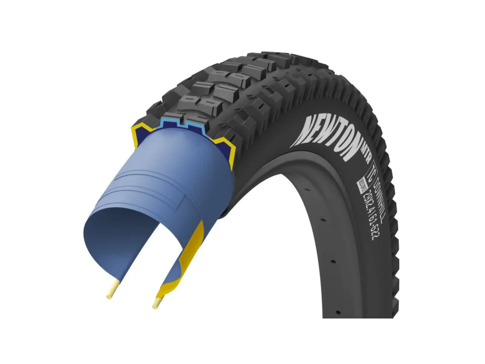 Goodyear Newton MTR Downhill Tubeless Komplett 29x2,40" MTB Reifen Kevlar