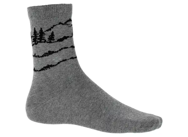 Viking Bamboo Mid Herren Socken Grey