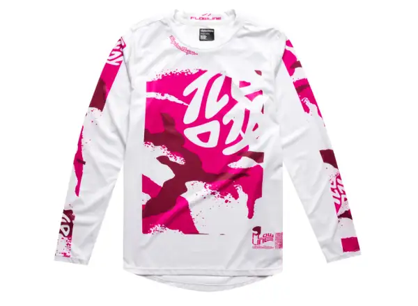 Troy Lee Designs Flowline Herrentrikot Langarm Confined Mist