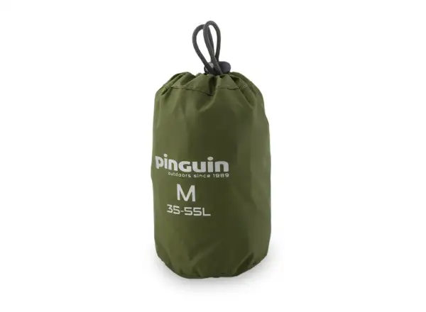Pinguin Regenschutz M Rucksackhülle khaki
