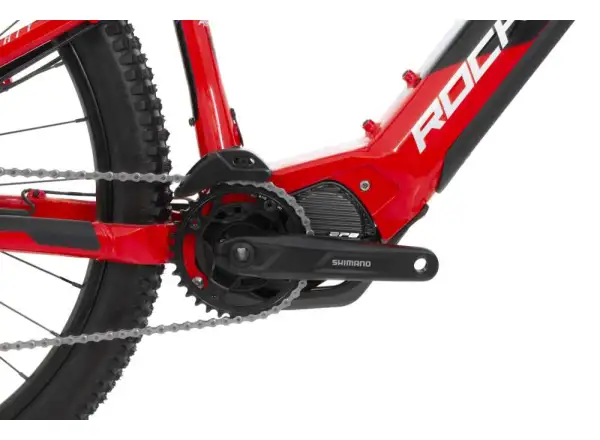 Rock Machine Blizz INT e40-29 Mountain E-Bike Glanz Rot/Silber/Schwarz