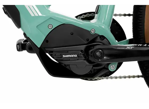 Rock Machine Gravelride e700 Di2 Gravel E-Bike in Menthol/Silver.