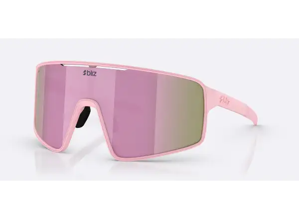 Bliz P001 Sonnenbrille Matte Powder Pink/Brown Rosé Multi