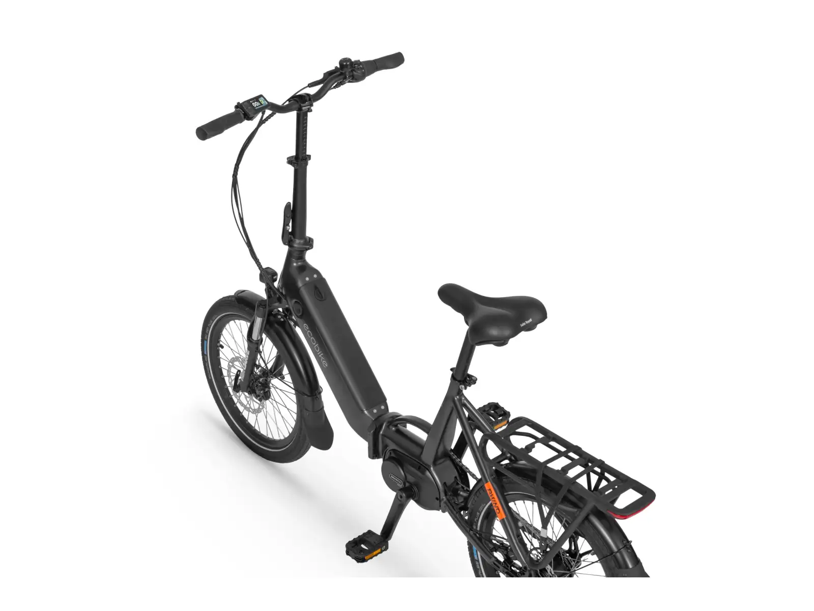 Ecobike Rhino Cruise 630 Wh black klappbares Elektrofahrrad