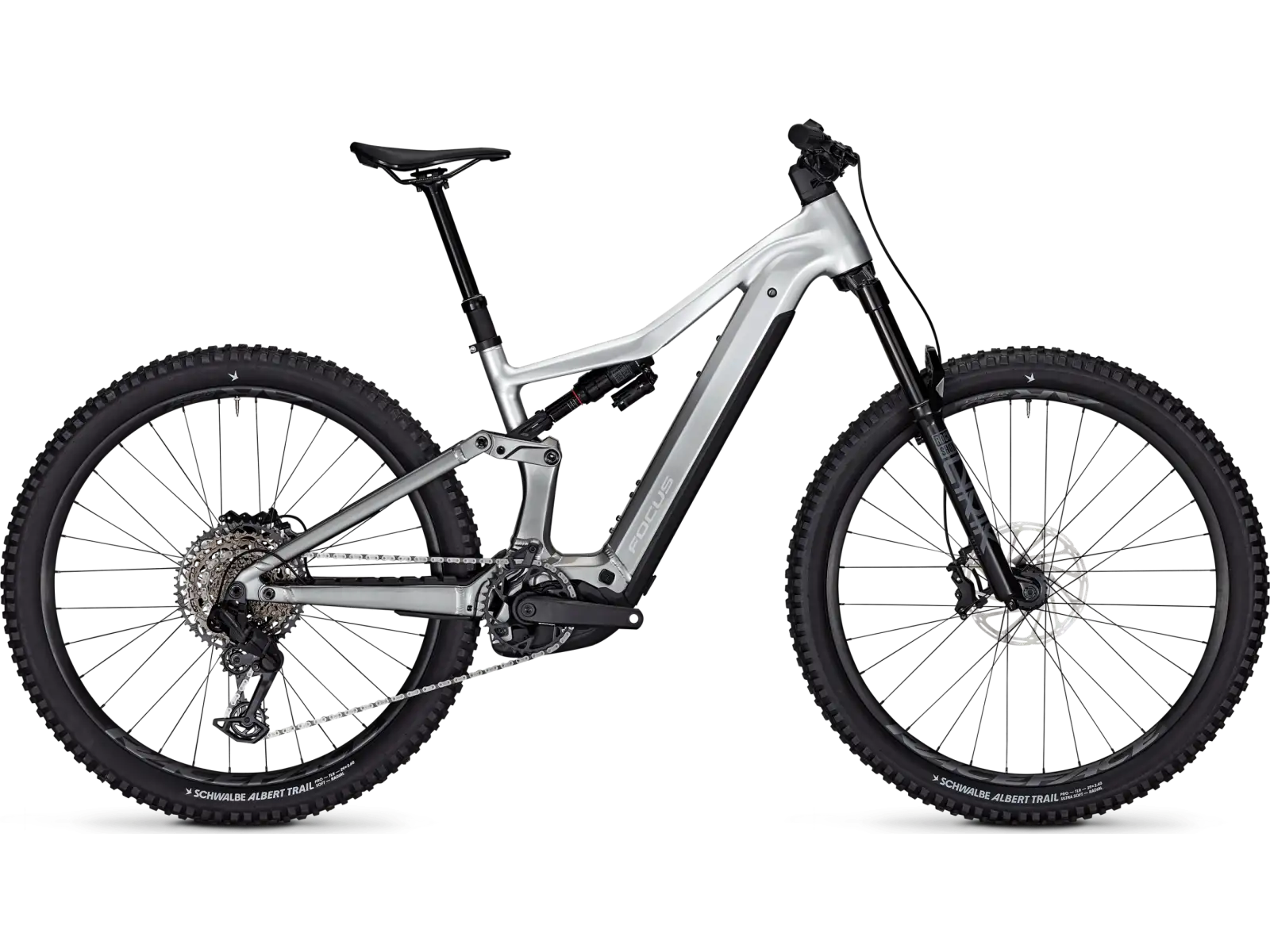 Focus JAM2 6.8 800 Wh E-Mountainbike Nepalsilver / Steelgrey
