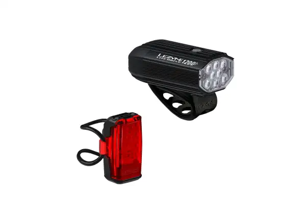 Lezyne Lite Drive 1200+ KTV Drive Pro+ Vorder und Rücklicht