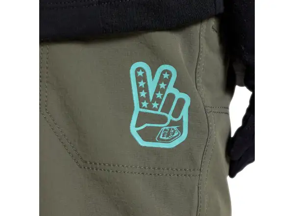 Troy Lee Designs Youth Skyline Trail Kinderhose Mono Army