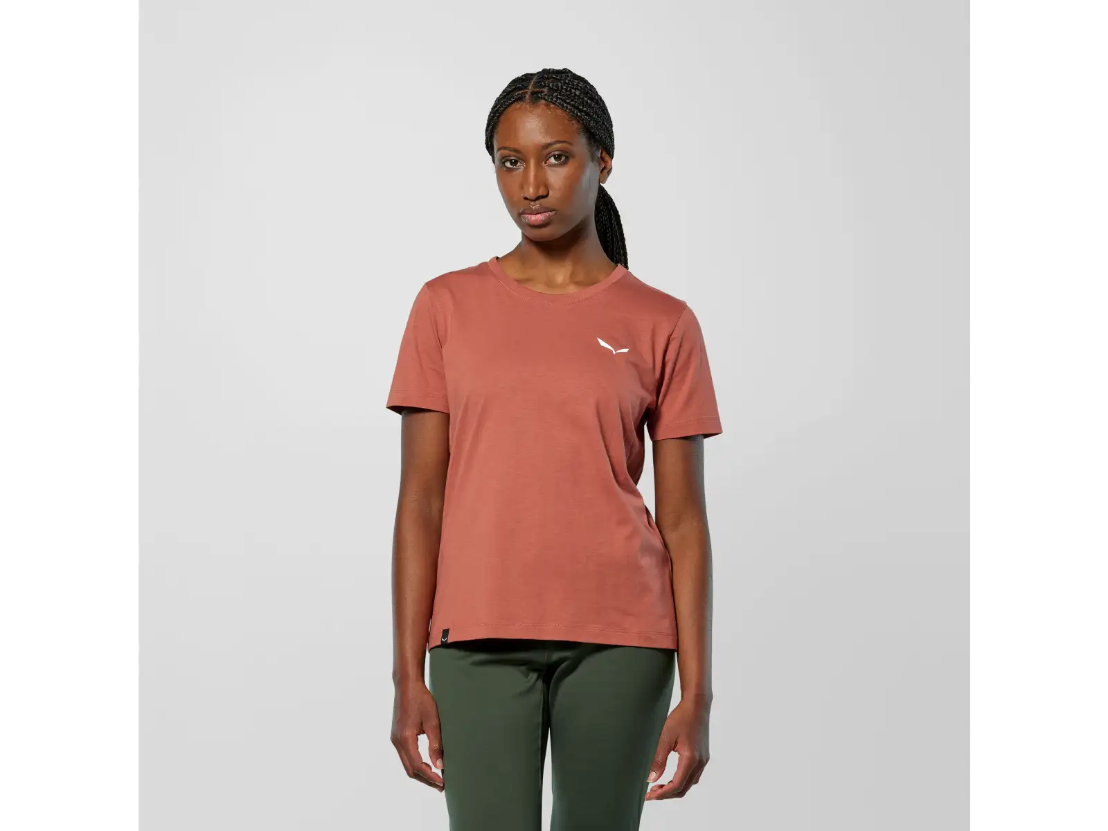 Salewa Eagle Vocab T-shirt Damen T-Shirt kurzärmelig Etruscan red