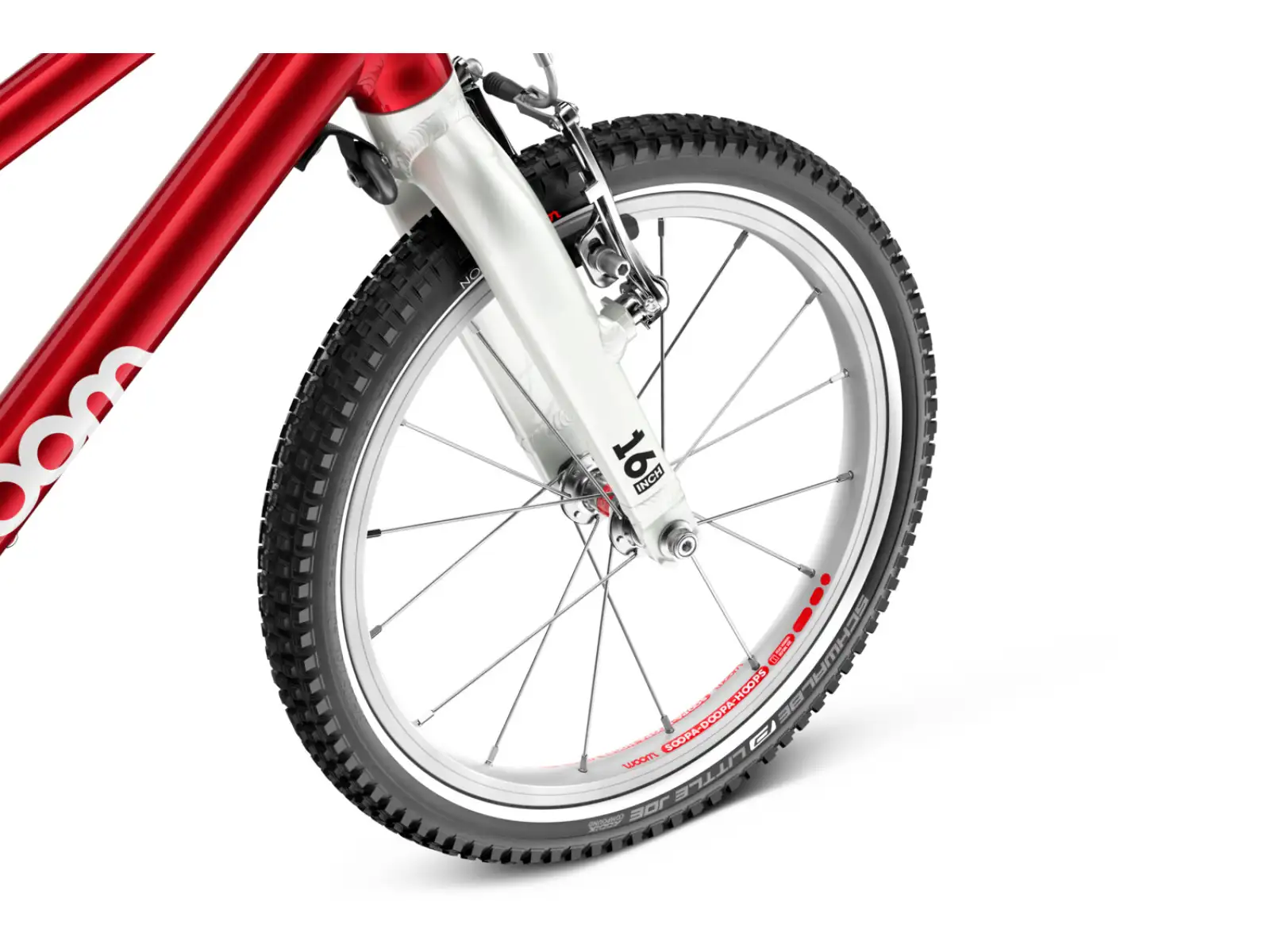Woom 3 Jubiläumsrot 16" Kinderfahrrad