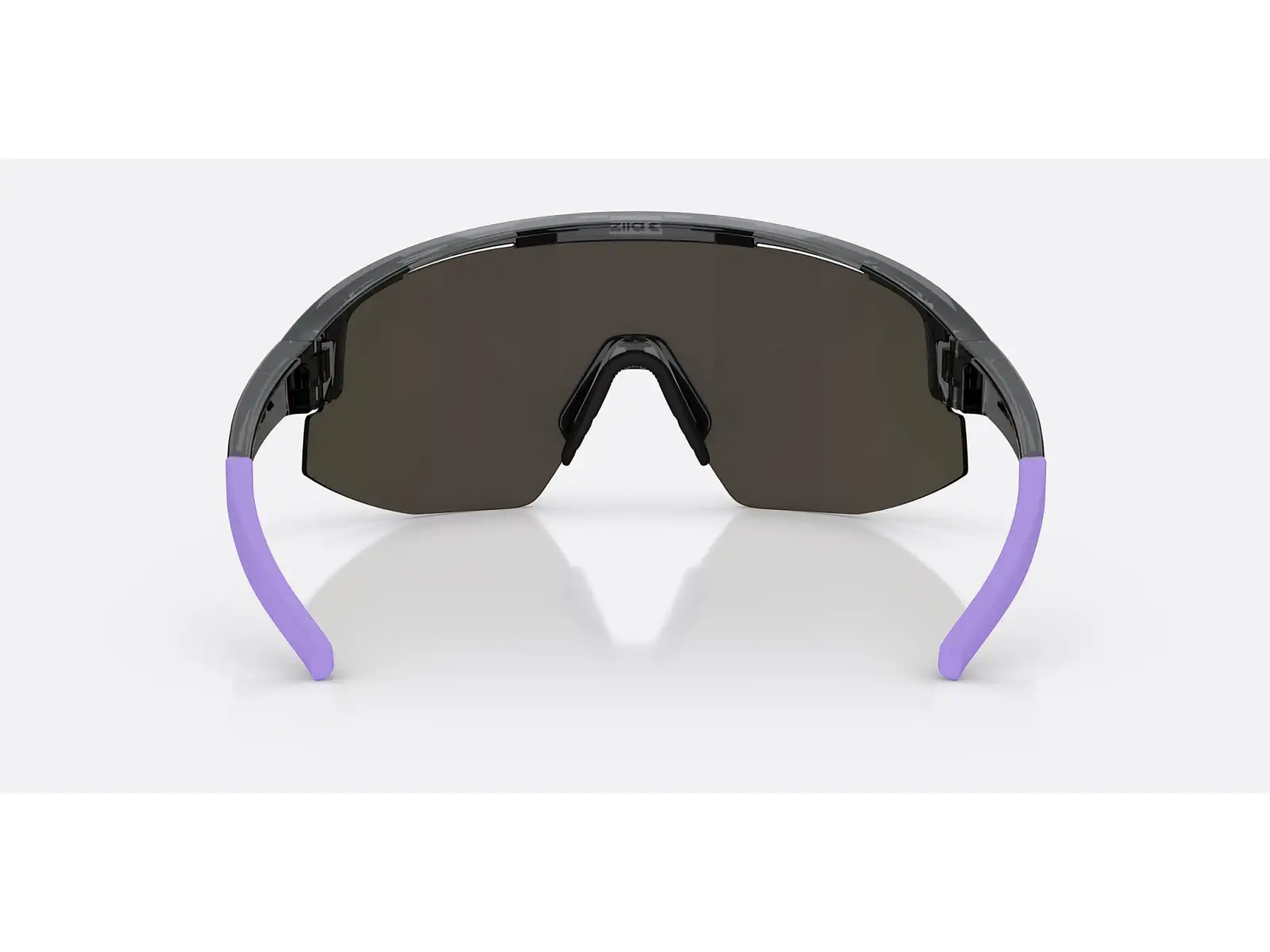Bliz Matrix Small Sonnenbrille Crystal Black/Grey Purple Multi