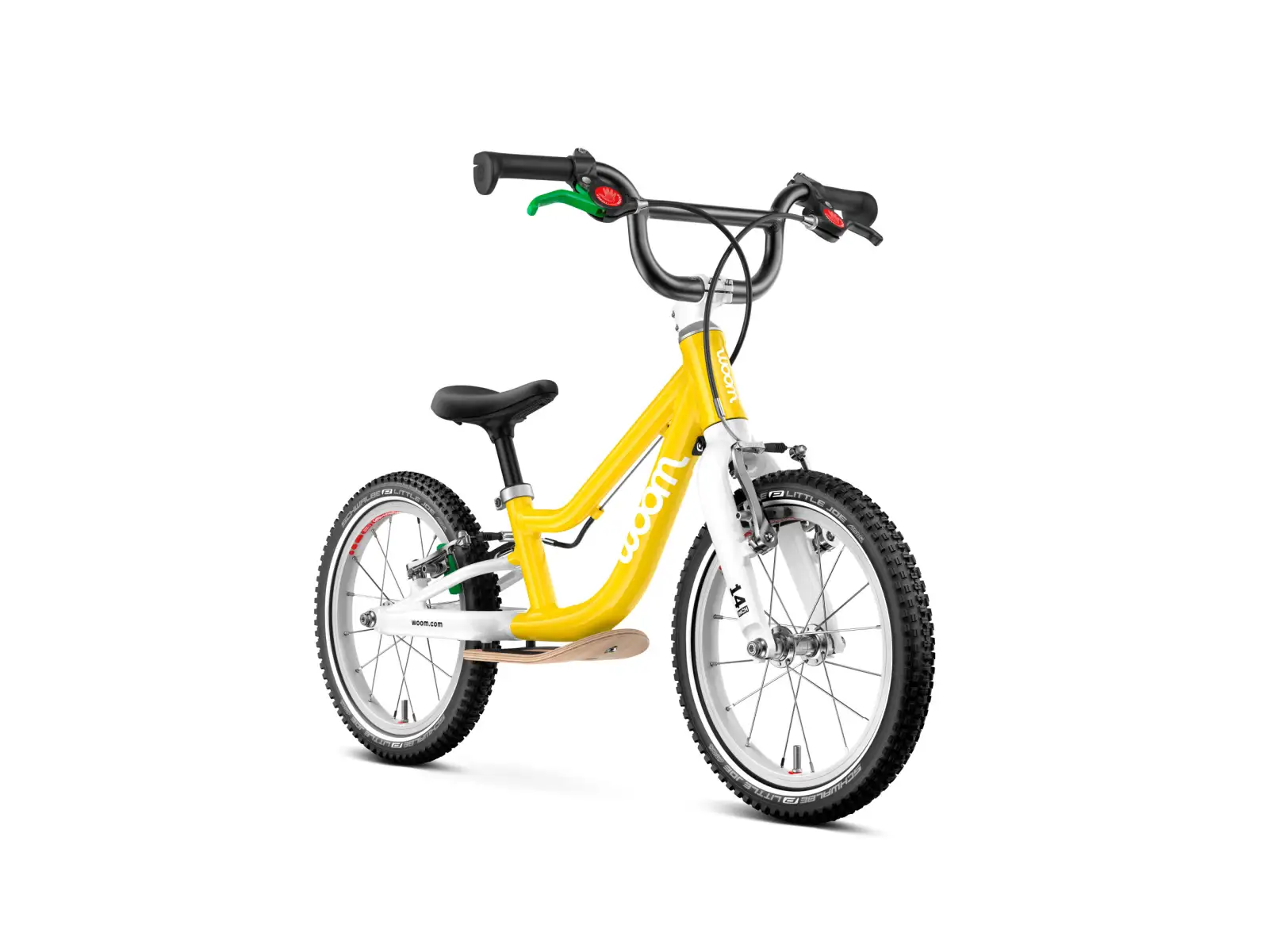 Woom GO 1 Plus Vibrant Yellow 14 Kinderlaufrad