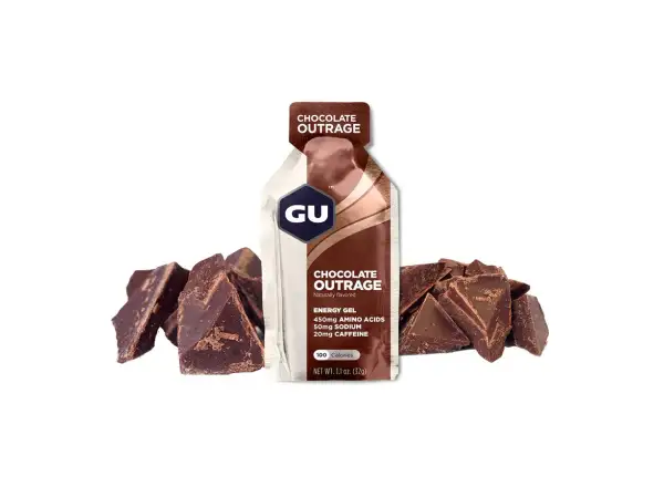 GU Energy Gel Chocolate Outrage Beutel 32g