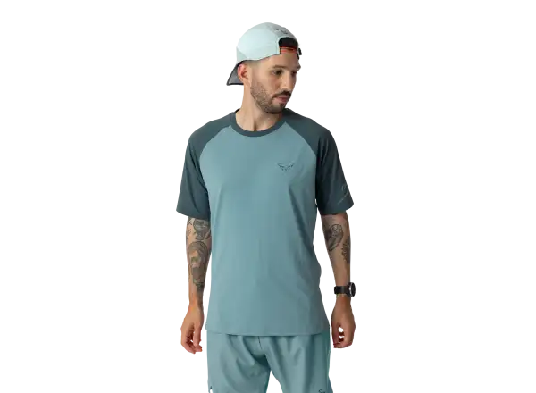 Dynafit Alpine Pro Herren Laufshirt Smoke Blue