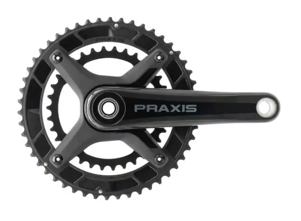 Praxis Works Zayante Carbon Straßenkurbeln ohne Kettenblatt 175 mm