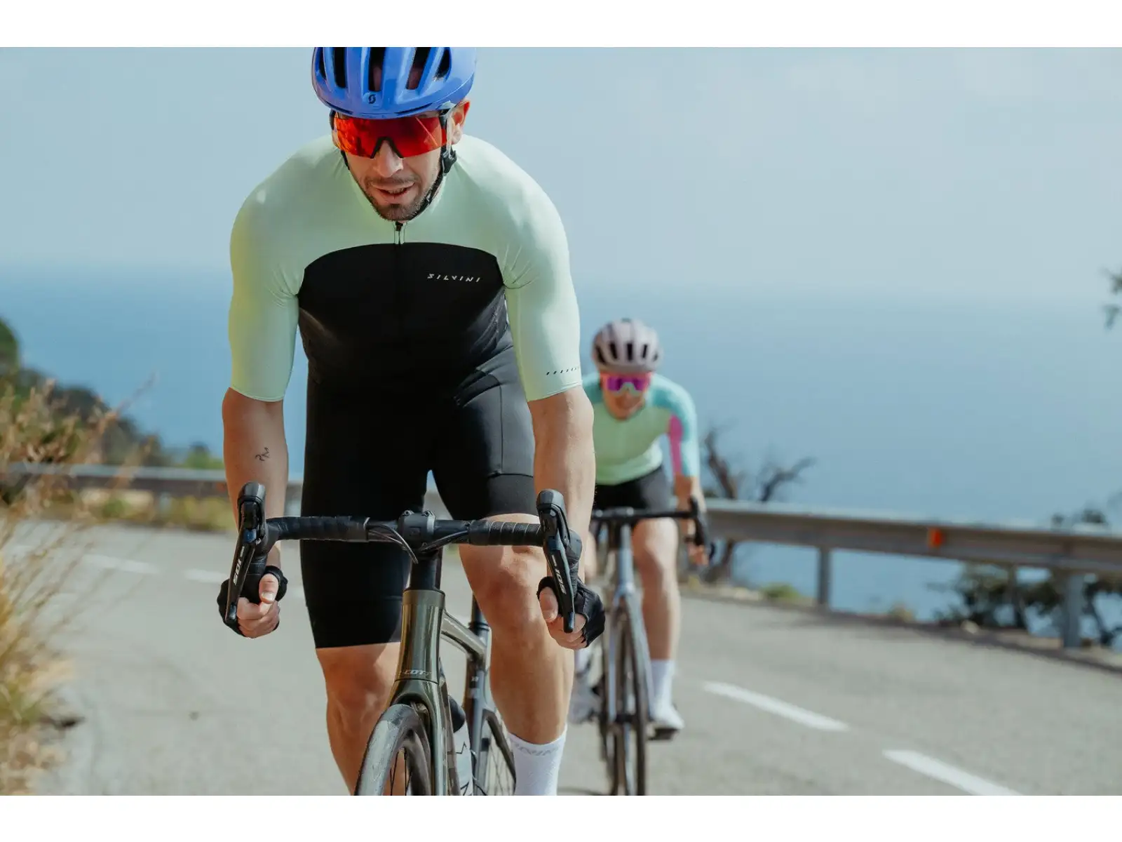 Silvini Stelvio Herrentrikot Green/Black