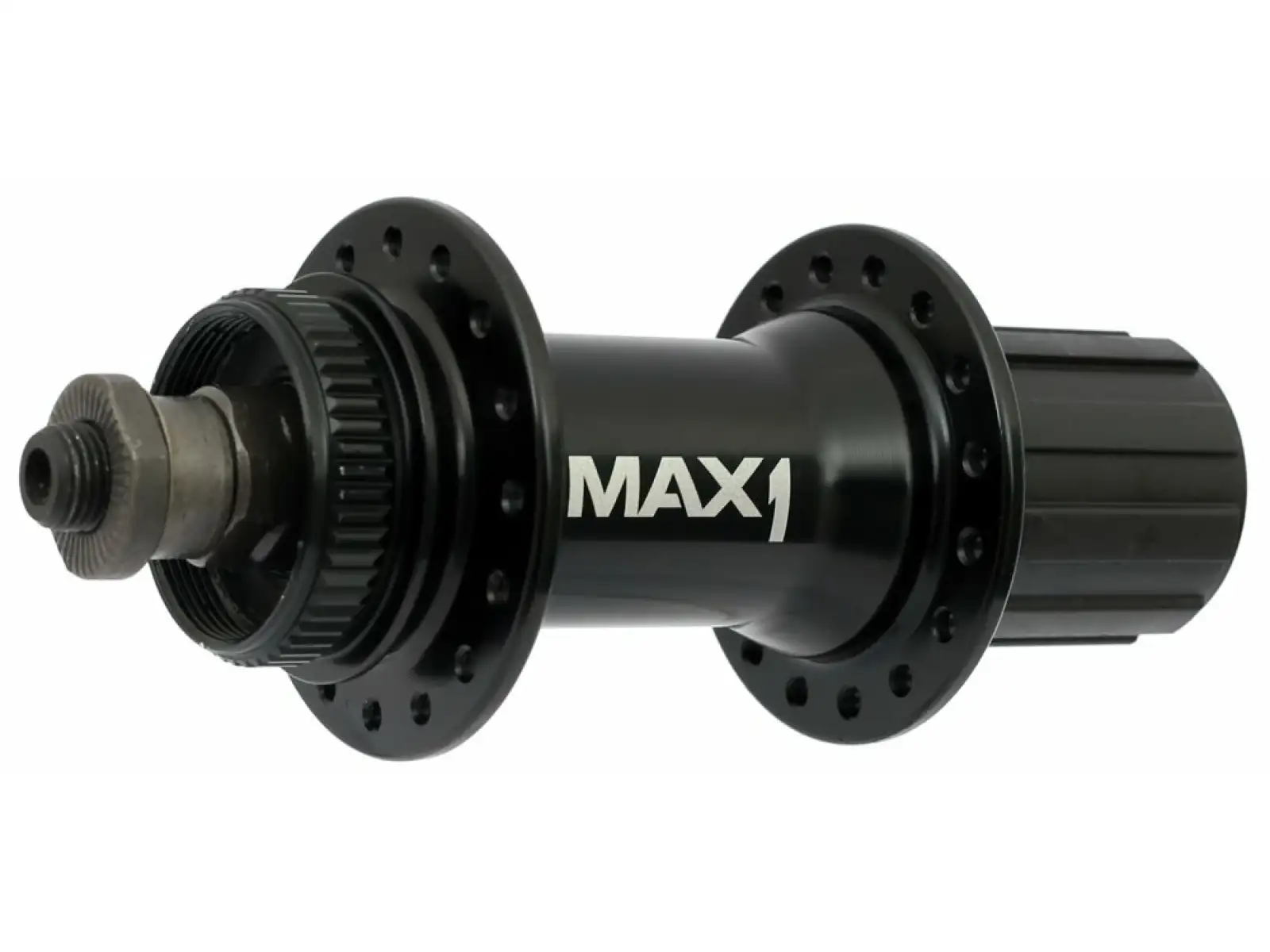 MAX1 Sport CL Hinterradnabe 5x135 mm schwarz 32 Loch mit Shimano HG9.