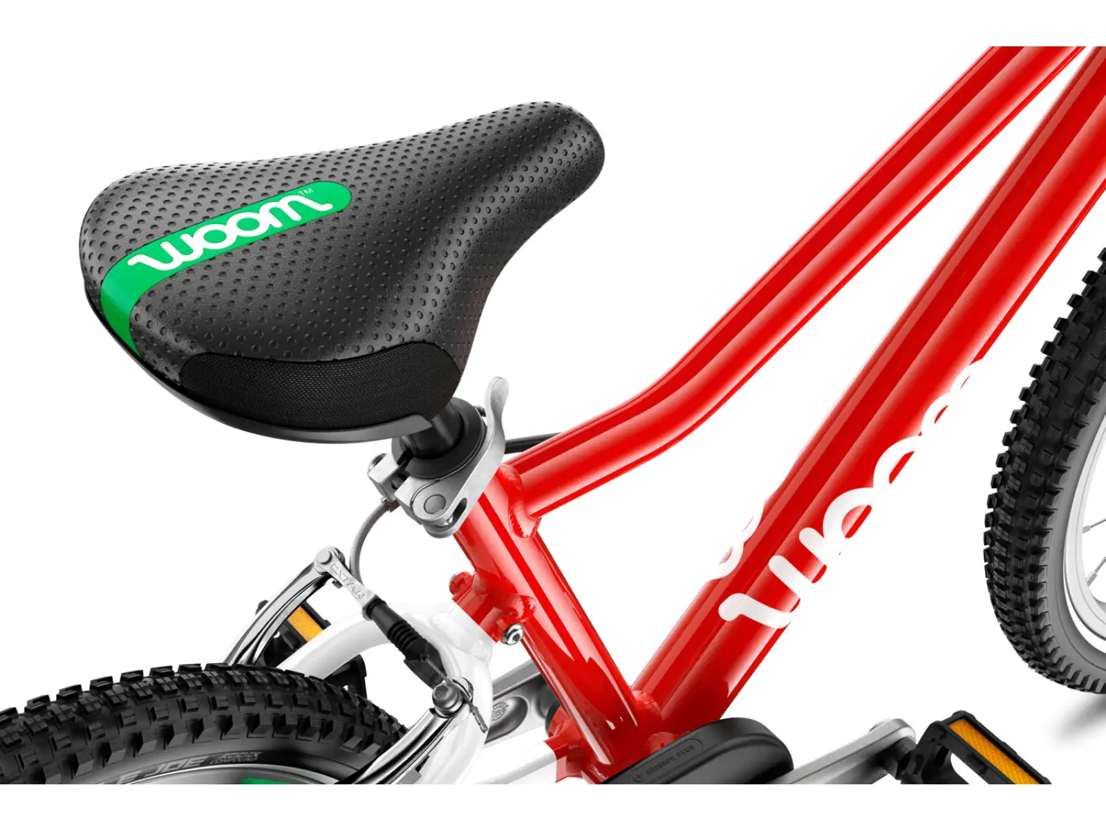 Woom 3 Rot Automagic 16" Kinderfahrrad