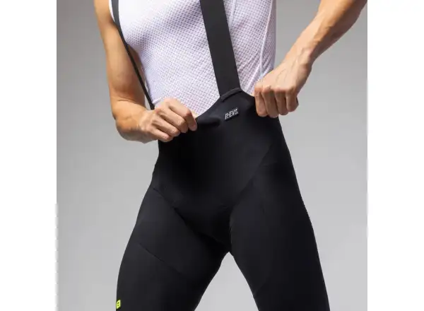 Fahrradshorts Alé R-EV1 Sprinter Herren Schwarz mit Träger