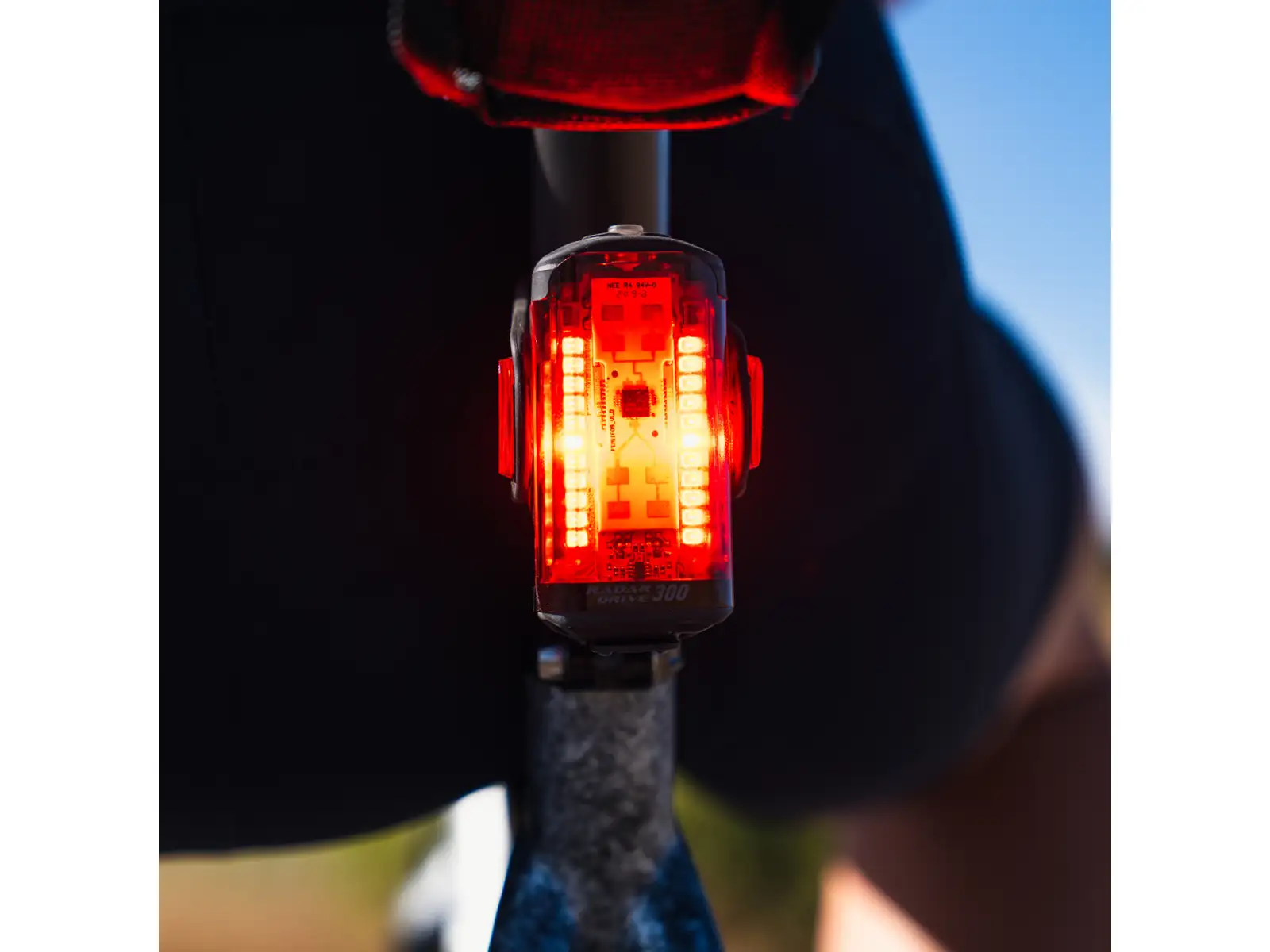 Lezyne Radar Drive Rear Rücklicht Black