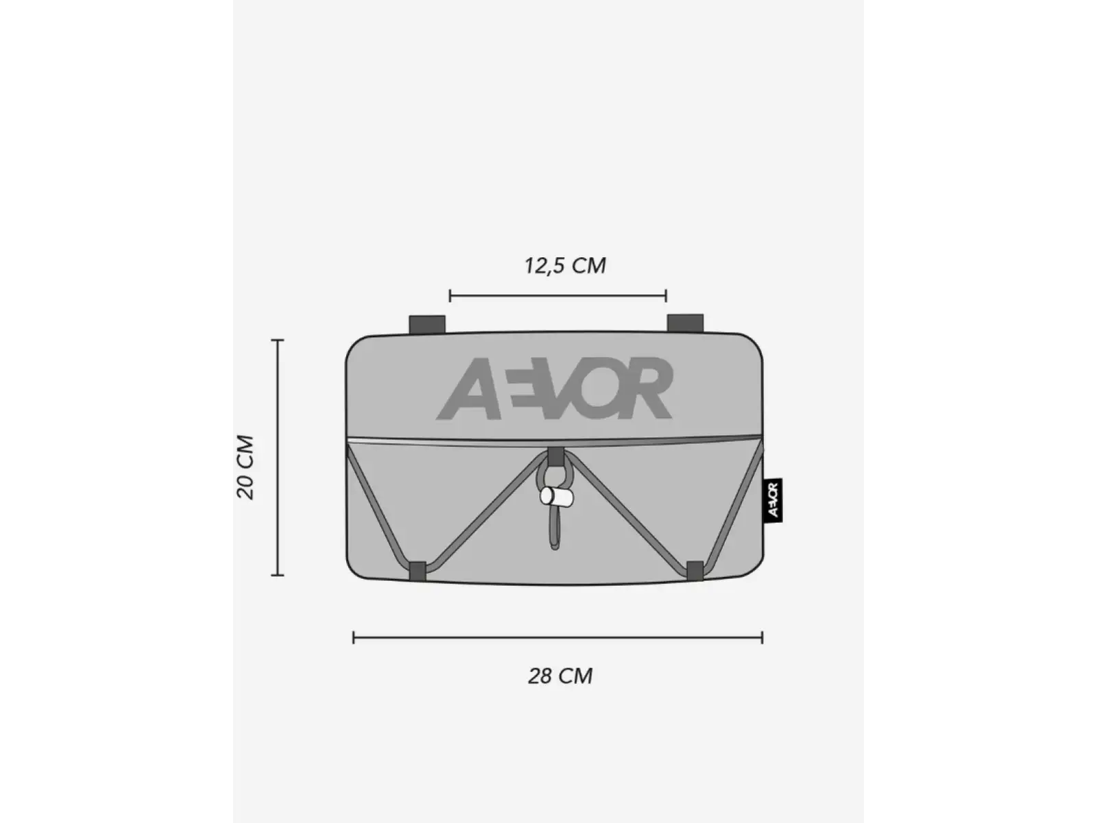 Aevor Bar Bag Lenkertasche Retro Blue