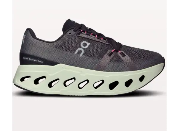 ON Cloudeclipse Damen Laufschuhe Rock/Lima