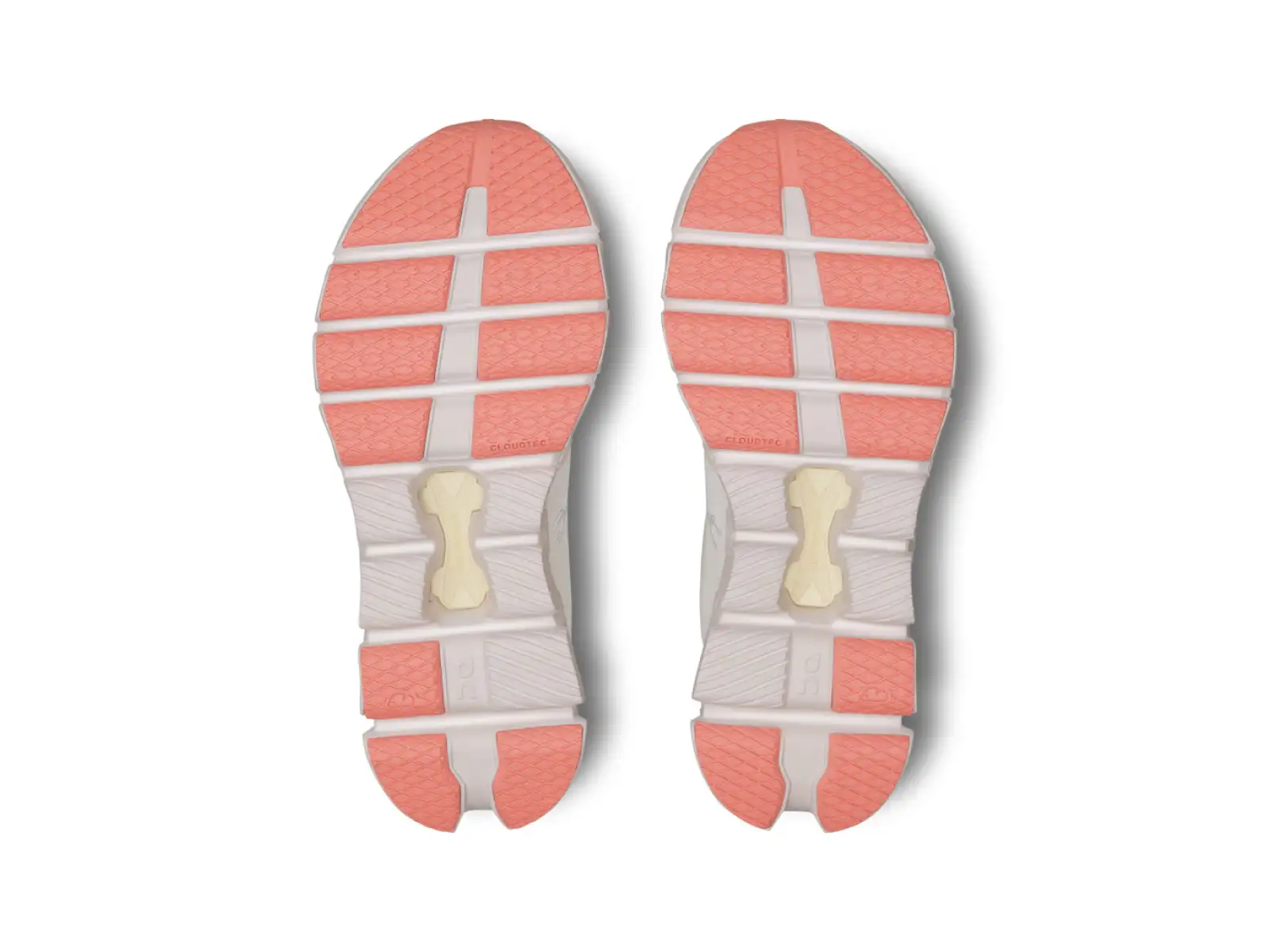 On Cloud X 4 Damenlaufschuhe Ivory/Sand