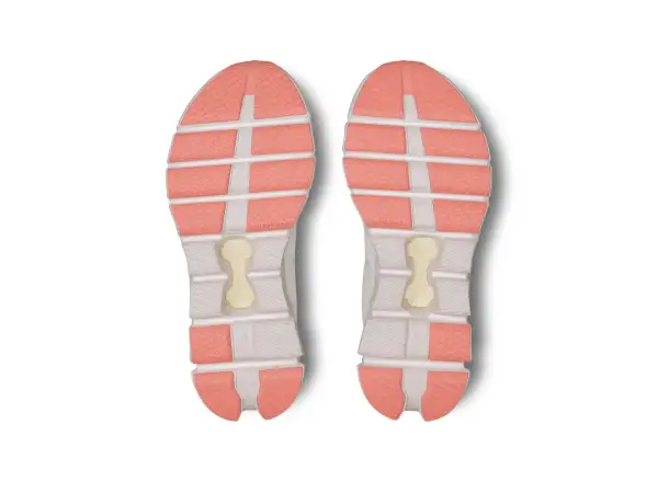 On Cloud X 4 Damenlaufschuhe Ivory/Sand