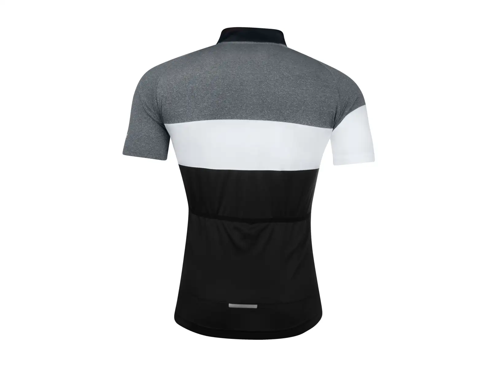 Force View Herrentrikot kurzarm schwarz/grau/weiß