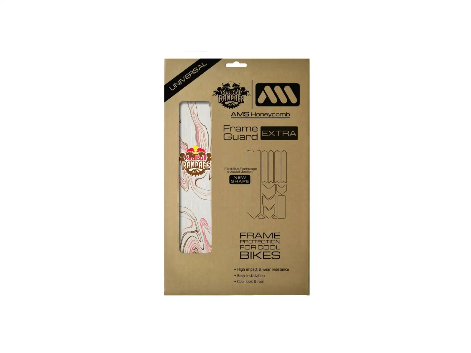 AMS Frame Guard Extra Schutzaufkleber RedBull/Ridgeline/brown