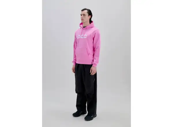 POC Hood Hoodie Thulite Pink/Hydrogen White