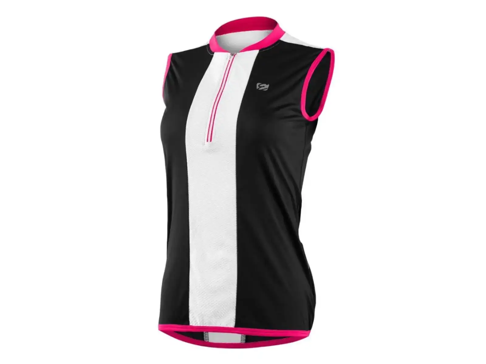 Etape Pretty Damen ärmelloses Trikot schwarz/rosa