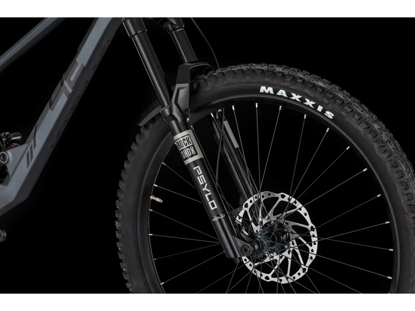 4ever Volcanno Etna Fully Mountainbike - Grey Matt/Black