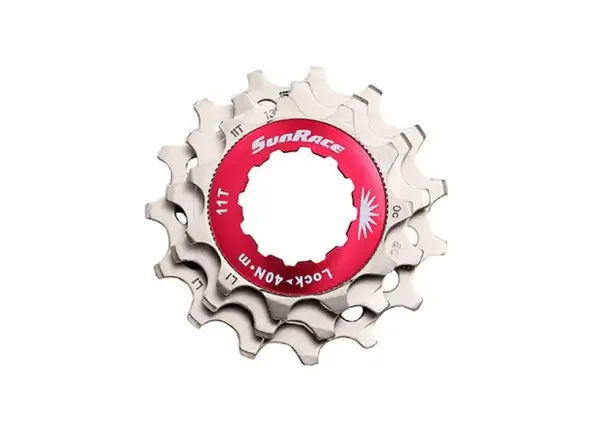 SunRace Ersatzritzel-Set für 11-Gang-Kassetten - 11/13/15 Zähne, silber