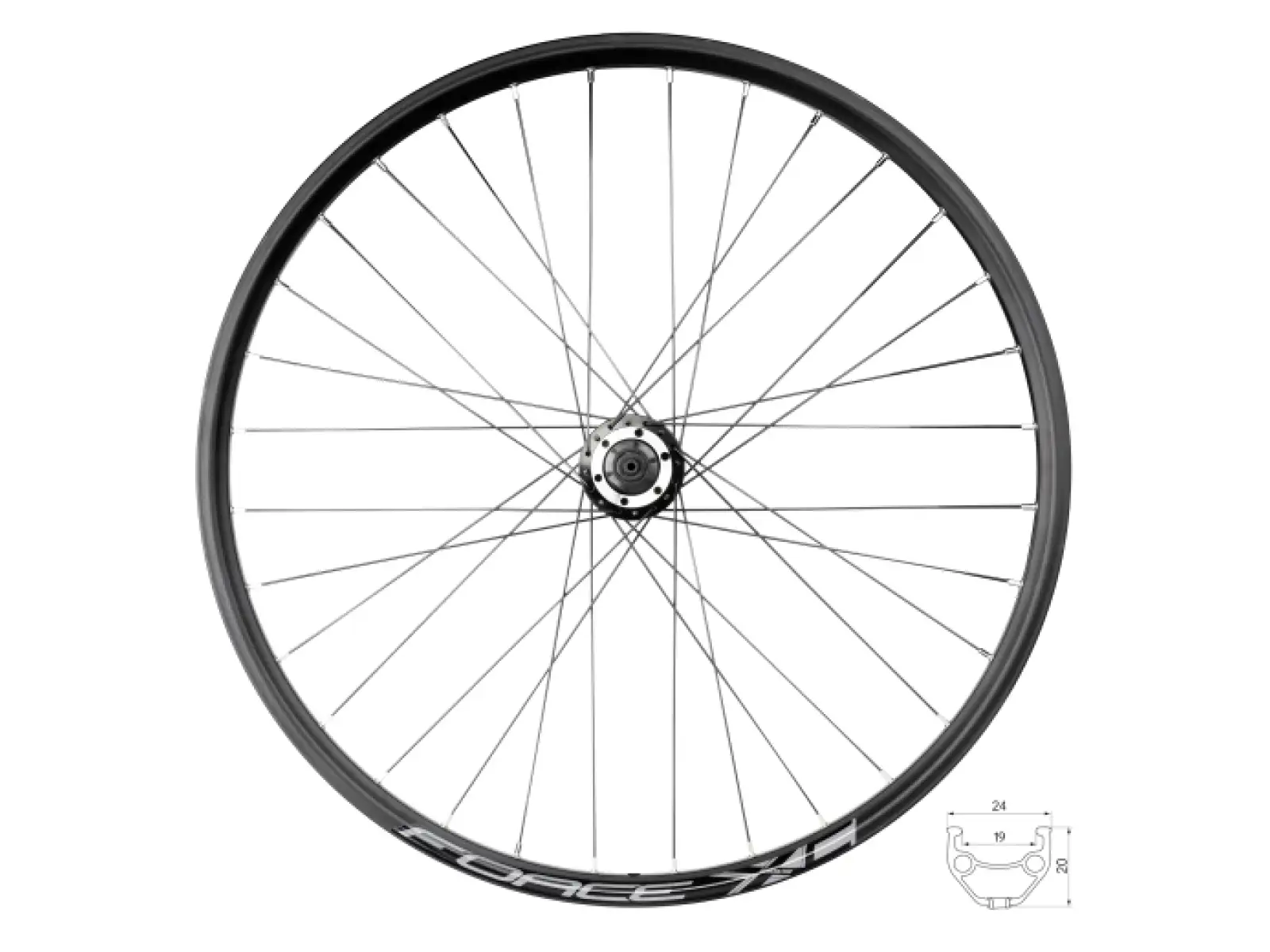 Force XC Disc 26" Hinterrad Laufrad F804333-6d 32 Loch