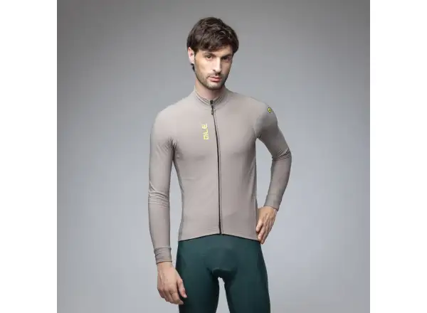 Alé Pragma Fondo 3.0 Herren Thermotrikot Langarm Rope Grey
