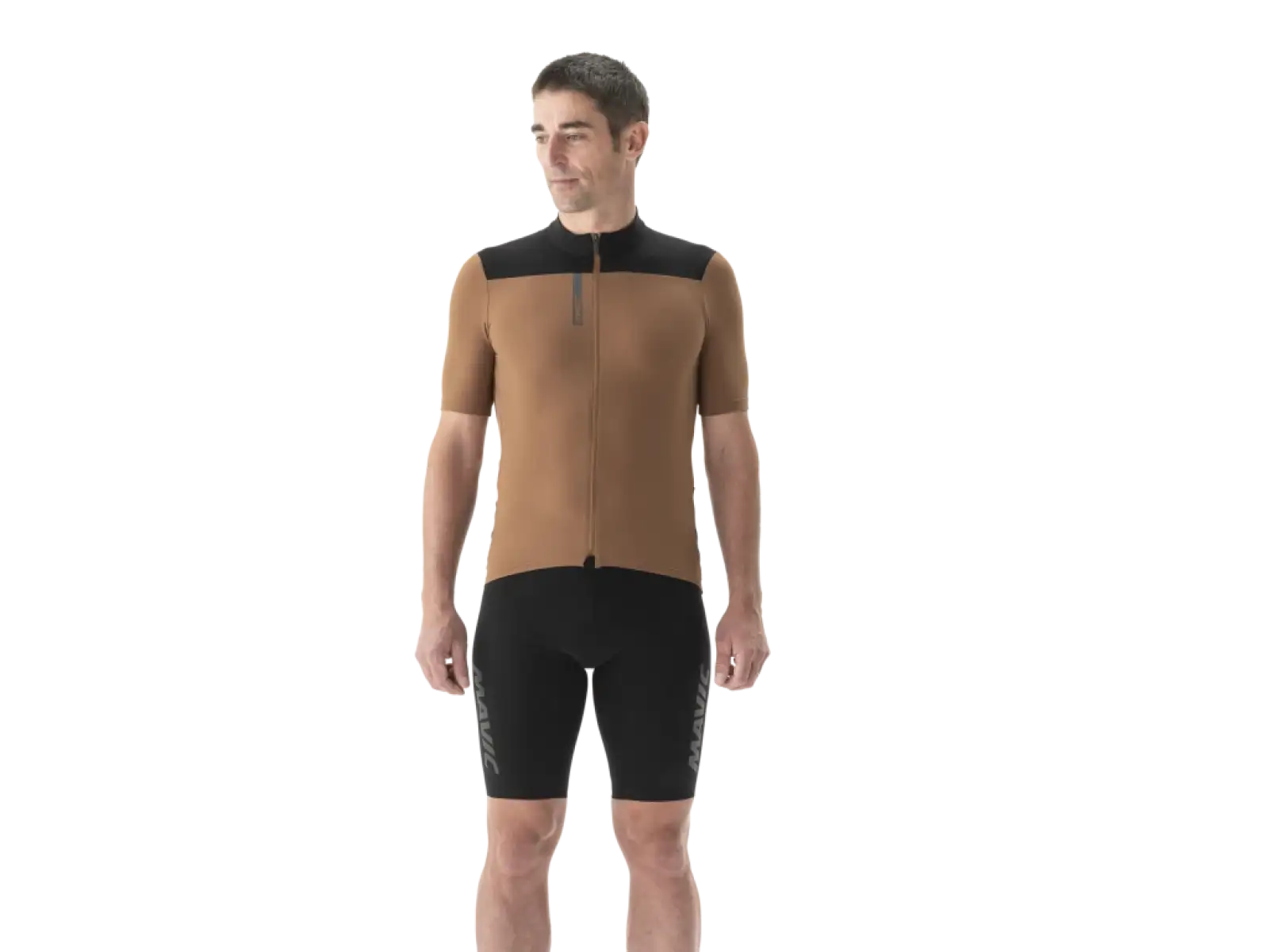 Mavic Allroad Cargo Herren-Trikot mit kurzen Ärmeln Bronze