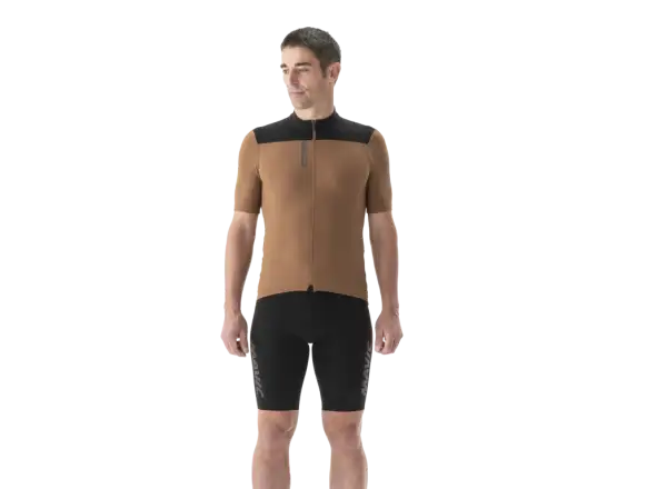 Mavic Allroad Cargo Herren-Trikot mit kurzen Ärmeln Bronze