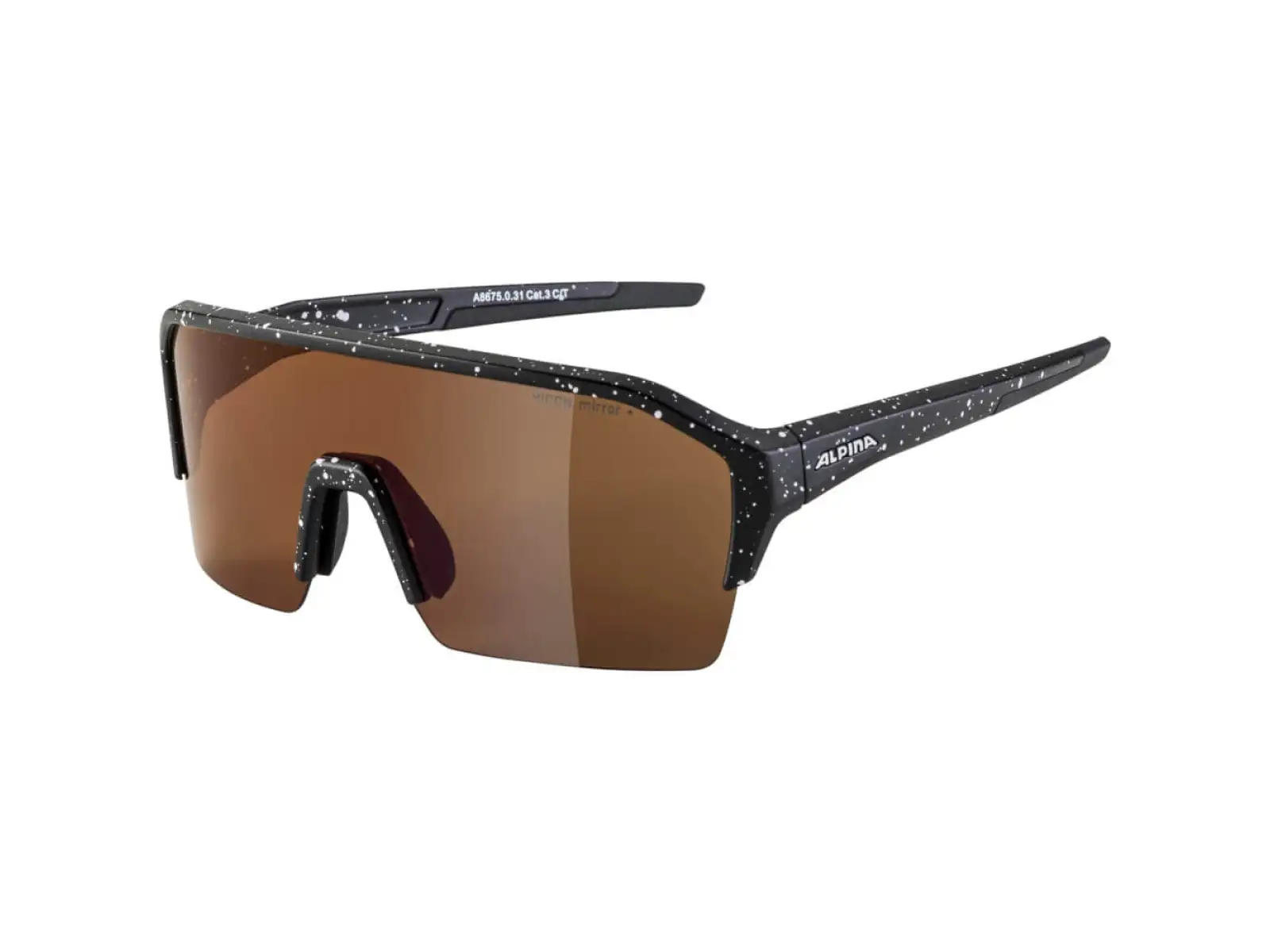 Alpina Ram HR Q-Lite Brille Black/Blur Matt