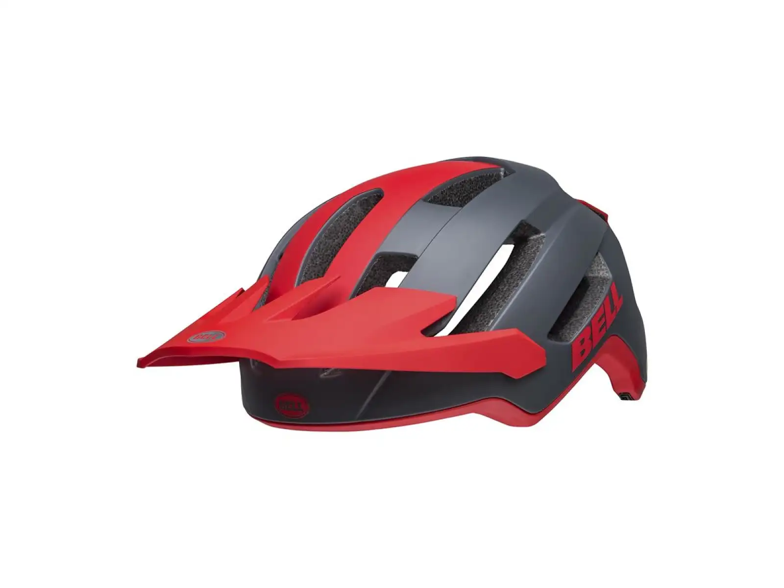 Bell 4Forty Air Mips Helm Mat Gray/Red