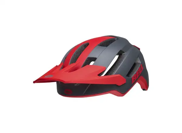 Bell 4Forty Air Mips Helm Mat Gray/Red
